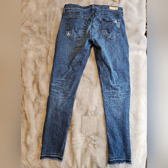 7. AG The Legging Ankle Distressed Skinny Jeans sz30R - Picture 12 of 15